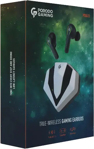 [NQ1893] PORODO TRUE WIRELESS EARBUDS PDX412 PDX413