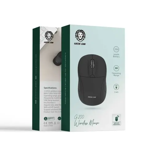 [NQ922] Green Lion G200 Wireless Mouse