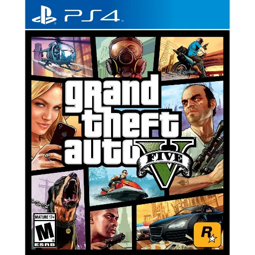 [NQ1924] PS4 Grand the ft auto مستعمل