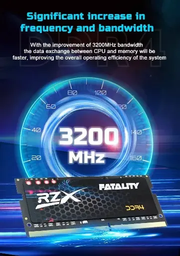 [NQ2104] RZX DDR4 3200MHZ 16GB LAPTOP RAM
