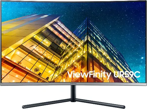 [NQ2179] SAMSUNG 32" 4K LU32R590C 4MS VA 60HZ CURVED