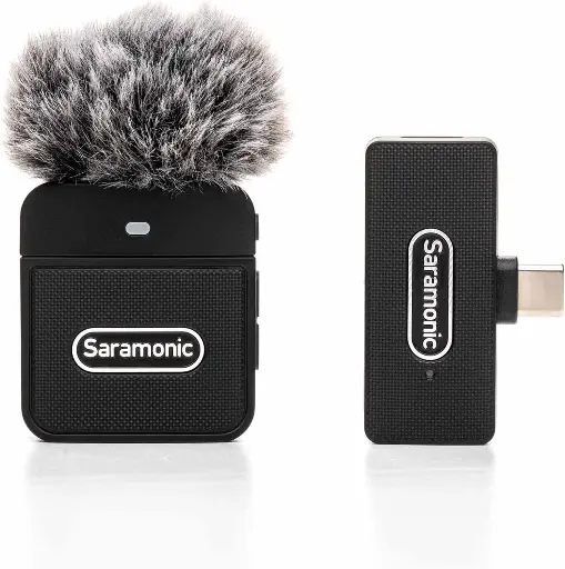 [NQ2207] SARAMONIC BLINK100 DUAL-CHANNEL WIRELESS MICROPHONE SYSTEM - USB-C
