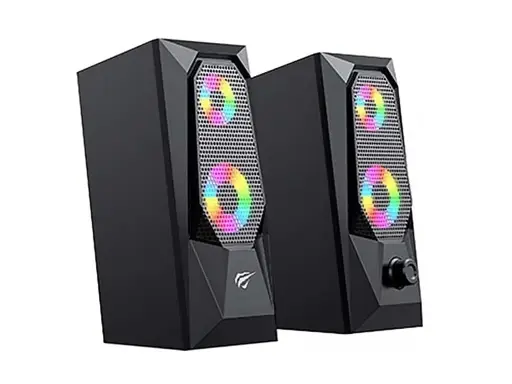 [NQ2336] Speaker Havit SK208 Computer speakers 2.0 RGB (black)