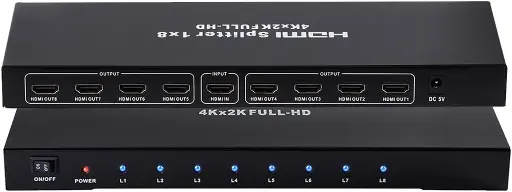 [NQ2243] SPLITTER HDMI 1*8