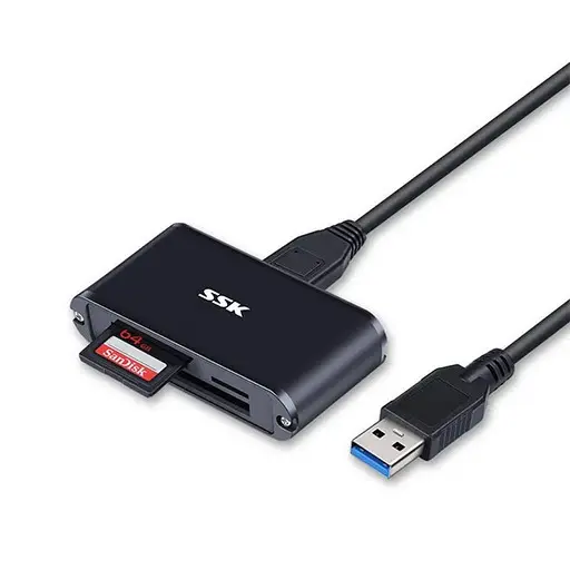 [NQ2251] SSK CARD READER USB3.0 SCRM336