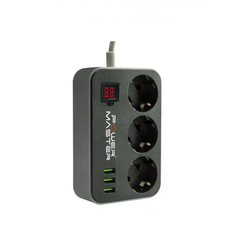 [NQ1991] Powermaster Pm-18530 3 Usb