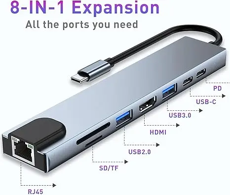 [NQ53] ADAPTER AIRSKY TC 8 IN 1 TC19