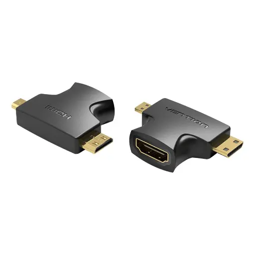 [NQ61] ADAPTER MICRO+MINI HDMI-HDMI
