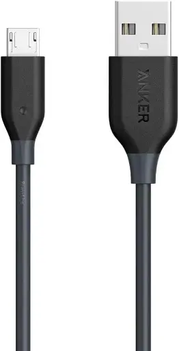 [NQ210] Anker PowerLine Cable Micro USB 3ft White