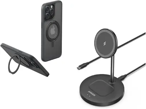 [NQ216] Anker PowerWave Magnetic 2 in1 Wireless Charging Stand10W