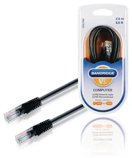 [NQ395] Bandridge cable LAN 2M