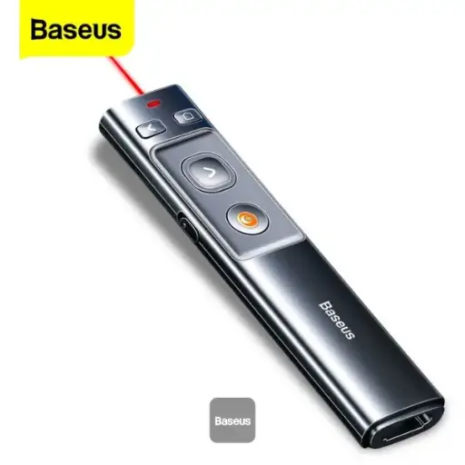 [NQ359] BASEUS ORANGE DOT MULTIFUNCTIONALE REMOTE CONTROL FOR PRESENTATION,