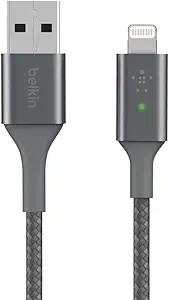 [NQ431] Belkin SMART LED USB-A TO LIGHT CABLE 1.2M GREY