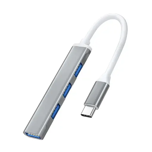 [NQ555] COTECi USB-C/A to USB-A 3.0 + 3 x USB-C Port Hub OF003