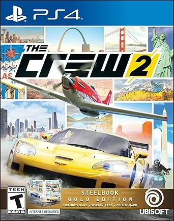 [NQ2419] The Crew 2 Gold Edition - PlayStation 4 مستخدمه