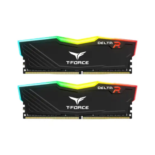 [NQ606] DDR4 16GB KIT 2x8GB PC 3600 Team T-Force Delta RGB