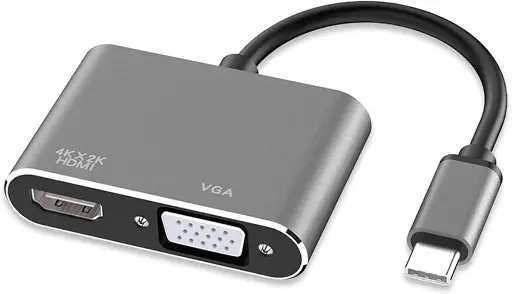 [NQ771] Envisaoc Type-C to HDMI & VGA Hub
