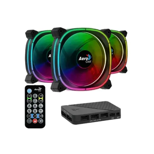 [NQ789] FAN PC KIT AEROCOOL 12 PRO