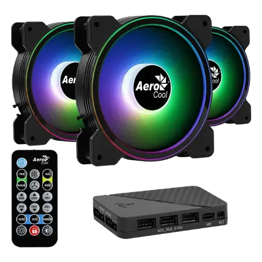 [NQ791] FAN PC KIT AEROCOOL SATURN 12F PRO