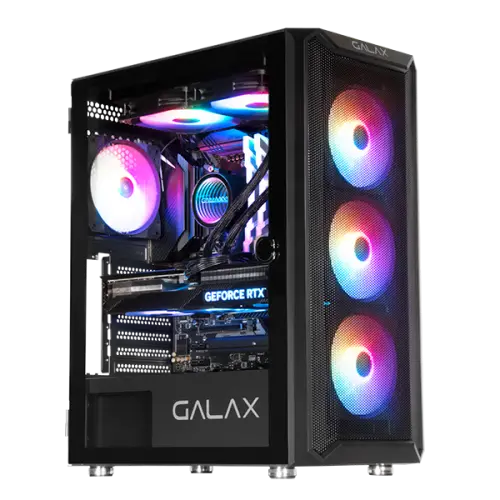 [NQ851] GALAX Revolution 07 Mid Tower 4 Fan