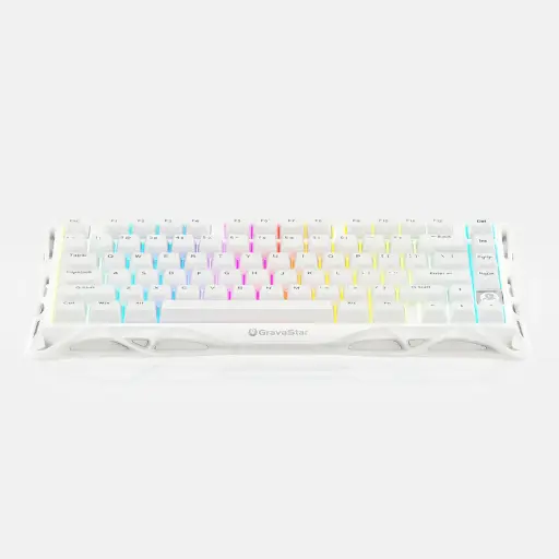 [NQ874] GRAVASTAR K1 LITE MECHANICAL KEYBOARD WIRELESS RGB