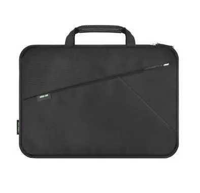 [NQ887] GREEN SLEAVE BAG 14" BLACK