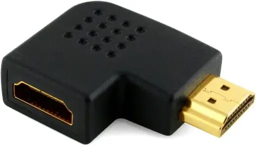 [NQ966] HDMI 90 DEGREE TO HDMI 24K GOLD