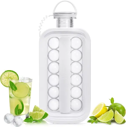 [NQ1099] Hockey pot ice cube making bottle