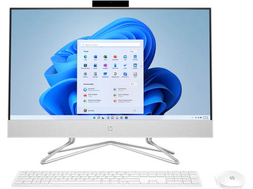 [NQ1012] HP All in One 24-Cb1025nh-Core i5-1235U RAM 8GB 512GB SSD NVMe Intel UHD Graphics FHD IPS White