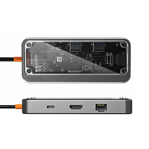 [16016] HUB DOCKING STATION MULTIFUNCTION COTECI 16016 8 IN 1