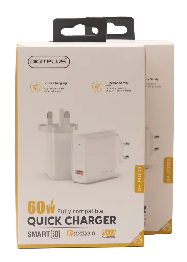 [NQ662] DIGITPLUS dp-pd030 60w quick charger