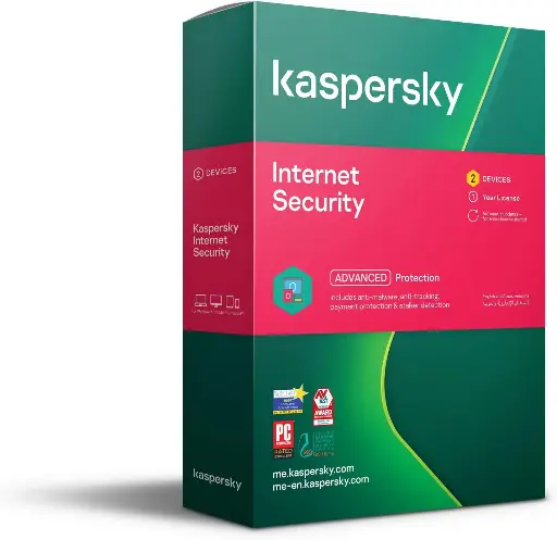 [NQ1197] KASPERSKY INTERNET SECURITY 2 DEVICES 1YEAR LICENSE