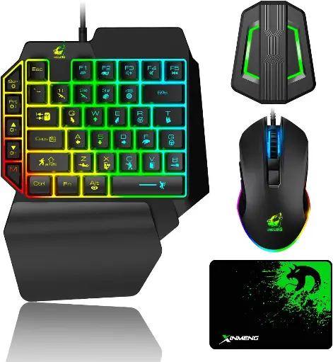 [NQ2879] keyboard + mouse usb wired 039