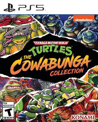 [NQ1218] KONAMI PS5 Teenage Mutant Ninja Turtles The Cowabunga Collection
