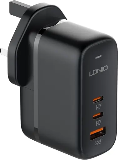 [NQ1345] Ldnio 65W Q366 2C+U GAN Fast Charger with USB C to C Cable