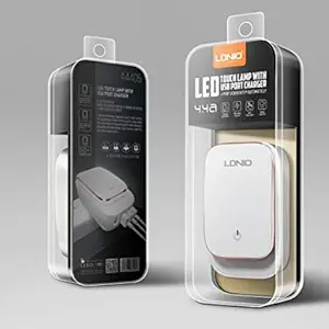 [NQ1265] LED TOUCH LAMP WITH USB PORT 4 4.4.A