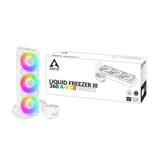 [NQ1392] Liquid Freezer III 360 A-RGB White - CPU Water Cooler