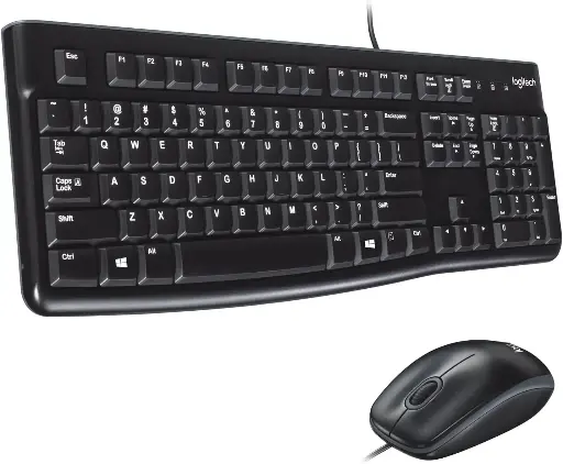 [NQ1416] Logitech mk120 WIRED MOUSE+KEYBOARD