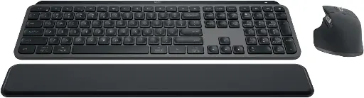 [NQ1411] Logitech MX Keys S Combo - Performance Wireless Keyboard & Mouse with Palm Rest