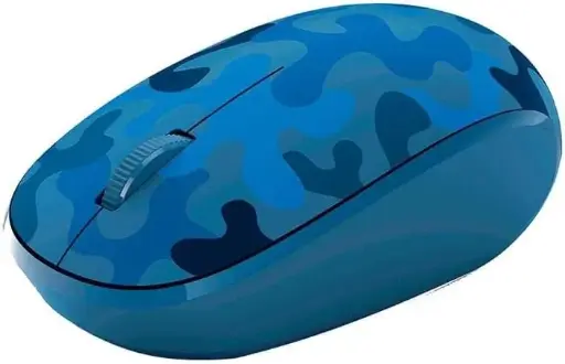 [NQ1748] Microsoft Mouse Camo Bluetooth Blue