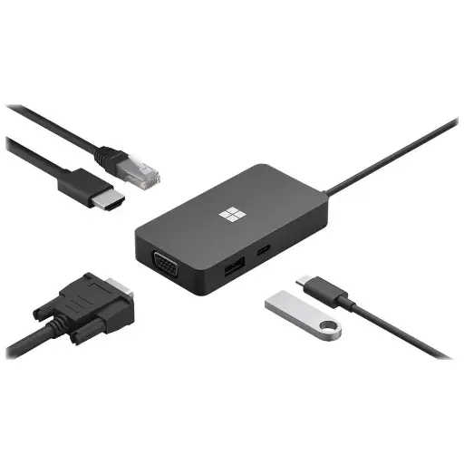 [NQ1750] Microsoft Surface Dock Adapter USB-C Swv-00010 Black