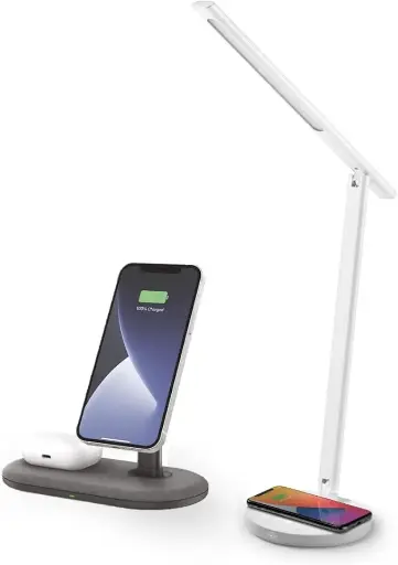 [NQ1577] MOMAX SMART DESK LAMP WITH WIRELESS CHARGER QL8SUKW