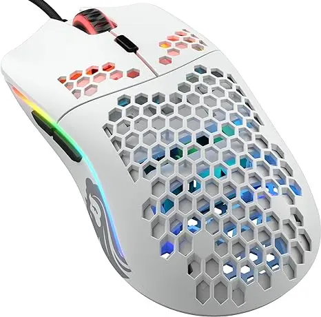 [NQ1597] MOUSE GLORIOUS O- 58g white