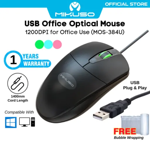 mouse usb wired 384u