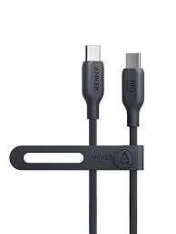 [NQ189] Anker 544 C to C Cable Bio-Nylon 3ft- Black