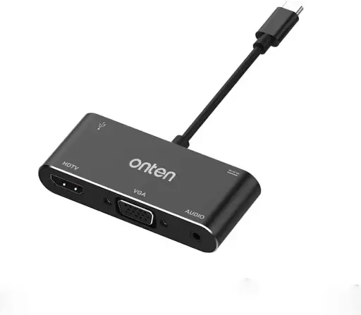 [NQ1834] ONTEN TYPE-C TO HDMI+VGA SOUND