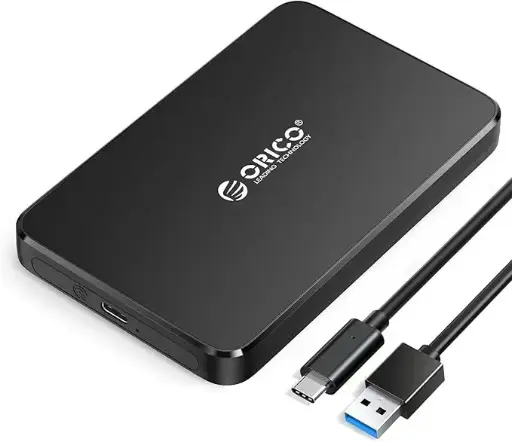 [NQ1853] ORICO Hard Drive Enclosure Orico HDD 2,5" + USB 3.1 (10Gbps), USB-C (5Gbps) cables