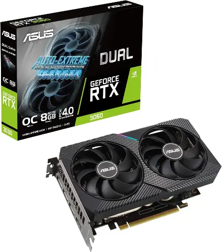 [NQ1876] PC ASUS RTX 3060 DUAL 8GB