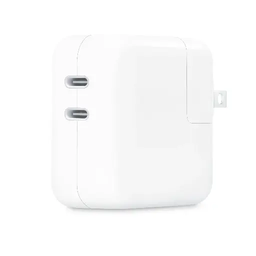 [NQ1898] POWER ADAPTERDUAL USB-C PORTPO 35W