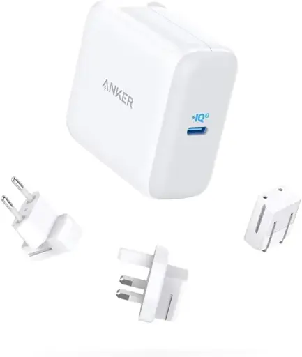 [NQ218] Anker Powerport III 3-Port 65w Pod Plug Version - Black